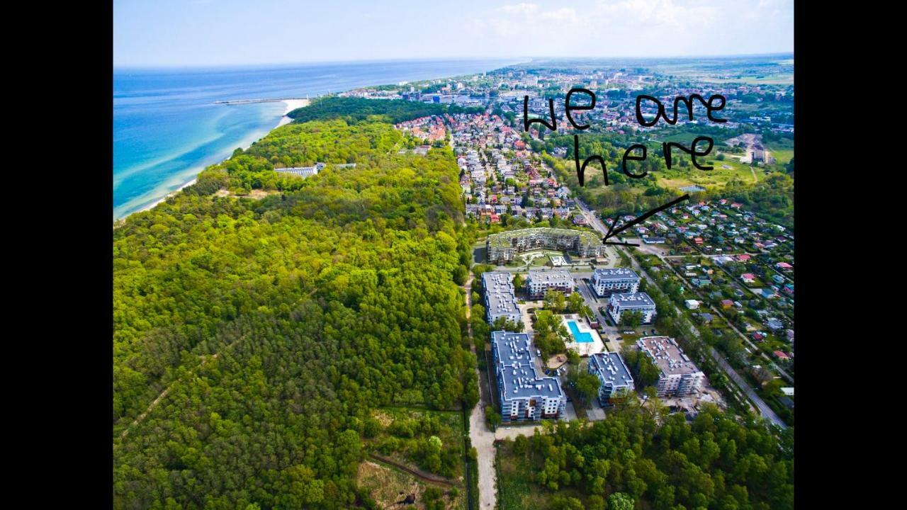 Apartament „Nova Polana” Kolobrzeg Polanki Park Exteriör bild